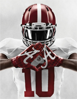 Uniform update Alabama: Tide sporting Nike\'s Mach Speed ...