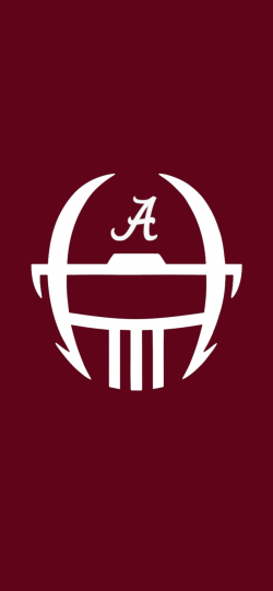 Alabama Crimson Tide Football logo iPhone wallpaper ...