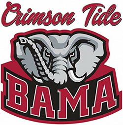 Amazon.com : Alabama Crimson Tide - For Light-Colored ...