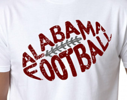 Alabama Football Silhouette