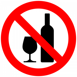 no alcohol | Clipart - Don\'t drink alcohol - No tomar ...