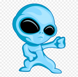 s Blog - Blue Alien Clipart (#571178) - PinClipart