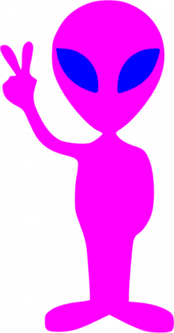 Pink alien clipart 4 » Clipart Station