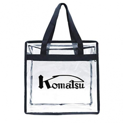 Amazon.com : ERFDSVFSV Clear Handbag Purse Komatsu-Logo ...