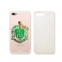 Slytherin Logo Clear Transparent Plastic Phone Case for iPhone 7PLUS_  SUPERTRAMPshop (iPhone 7 Plus)