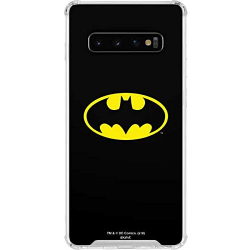 Skinit Batman Official Logo Galaxy S10 Clear Case - Officially Licensed  Warner Bros Phone Case Clear - Transparent Galaxy S10 Cover
