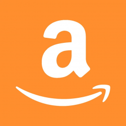 Amazon logo, text symbol yellow graphic design, Amazon ...