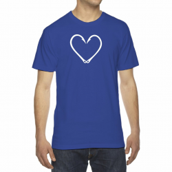 Amazon.com: Men\'s Fishing Hook Heart Love T-Shirt - Small ...