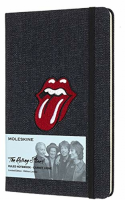 Moleskine Limited Edition The Rolling Stones Notebook, Hard Cover, Large  (5\