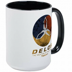 Amazon.com: CafePress - Westworld - Delos Logo Large Mug ...