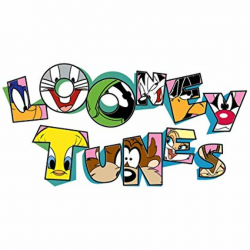 Amazon.com: Looney Tunes Large Logo Wall Decal: Home & Kitchen