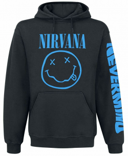 Amazon.com: Nirvana Hoodie Nevermind Smile Band Logo ...