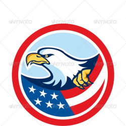 American Eagle and Bald Eagle Graphics, Designs & Templates