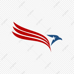 Modern Patriotic American Eagle Head And Star Logo, Eagle ...