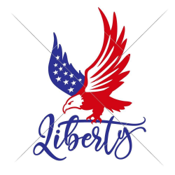 Liberty American Eagle svg png dxf eps
