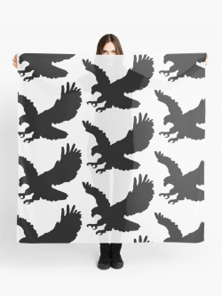 American Eagle Emblem Silhouette | Scarf