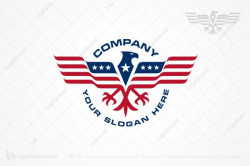 Exclusive Logo 56043, American Eagle Logo