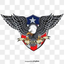American Sign Hand Painted Elements Of American Eagle Bird ...