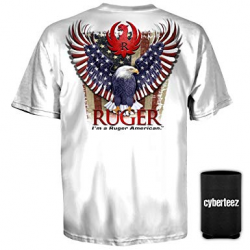 Amazon.com: Sturm Ruger & Co American Eagle Logo WHITE T ...