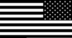 Black And White American Flag Clipart | Free Images at Clker.com ...