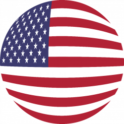HD Free Of A Fourth Sphere - Clipart American Flag Circle , Free ...
