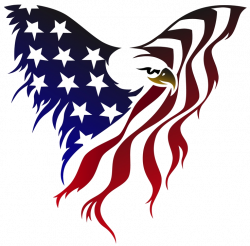 Eagle American Flag Clipart Collection With Transparent Png - AZPng