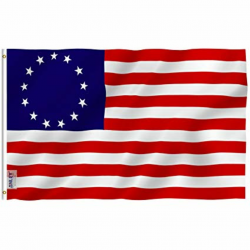 Anley Fly Breeze 3x5 Foot Betsy Ross Flag - Vivid Color and UV Fade  Resistant - Canvas Header and Double Stitched - United States Flags  Polyester with ...