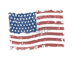 Free grunge american flag clipart - AbeonCliparts | Cliparts & Vectors
