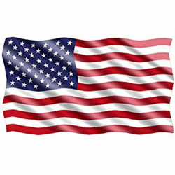Amazon.com: Waving VINTAGE American Flag Sticker (USA US old america ...