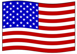 Small american flag clipart - ClipartBarn