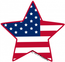 American Flag Clip Art Star | Clipart Panda - Free Clipart Images