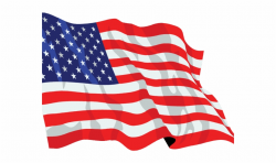 American Flag Clipart Transparent - Transparent Background American ...