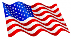 Wavy American Flag Country Clipart - Clip Art Library