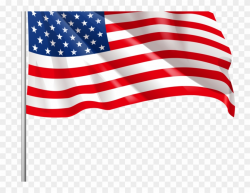 Download Us Flag Images Clip Art - Transparent American Flag Clip ...