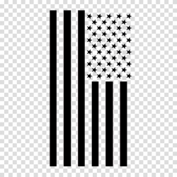 Flag of America in black illustration, Flag of the United ...
