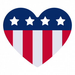 American heart design element - Transparent PNG & SVG vector
