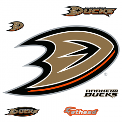 Anaheim Ducks: Logo - Giant Officially Licensed NHL Removable Wall Decal