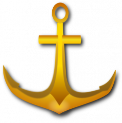 Golden Anchor Clip Art at Clker.com - vector clip art online ...