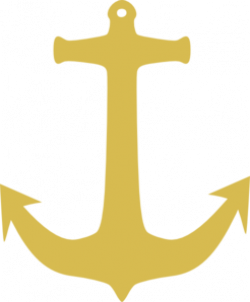 Gold Anchor Clip Art at Clker.com - vector clip art online, royalty ...
