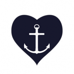 Anchor With Heart Clipart - Clip Art Library