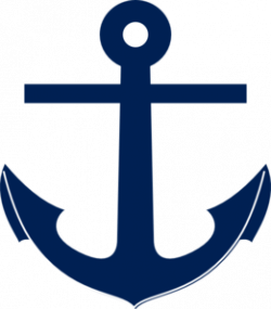 Navy Blue Anchor Clip Art at Clker.com - vector clip art online ...