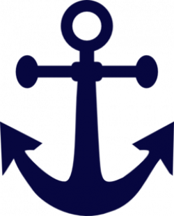 Anchor Navy Blue Clip Art at Clker.com - vector clip art online ...
