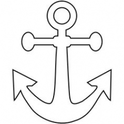 Clipart anchor outline - Clip Art Library