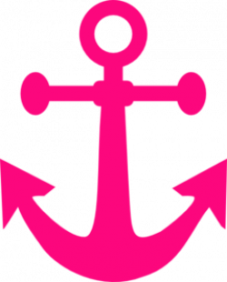 Free Pink Anchor Clip Art | Nautical Pirate Party | Anchor crafts ...