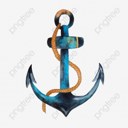 Drawing Anchor, Anchors, Ferry, Watercolor PNG Transparent Image and ...