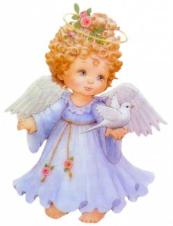 Cute Angel Free Clipart - Clipart Kid | Angels | Angel kids, Angel ...