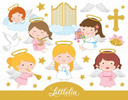 Angel clipart - Heaven clipart - 15061 | Products | Angel clipart ...