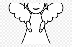 Angels Clipart Outline - Ausmalbilder Engel, HD Png Download ...