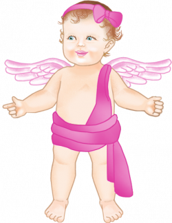 Pink Baby Angel Clipart | Gallery Yopriceville - High-Quality ...