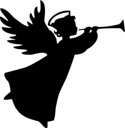 Free Angel Silhouette, Download Free Clip Art, Free Clip Art on ...
